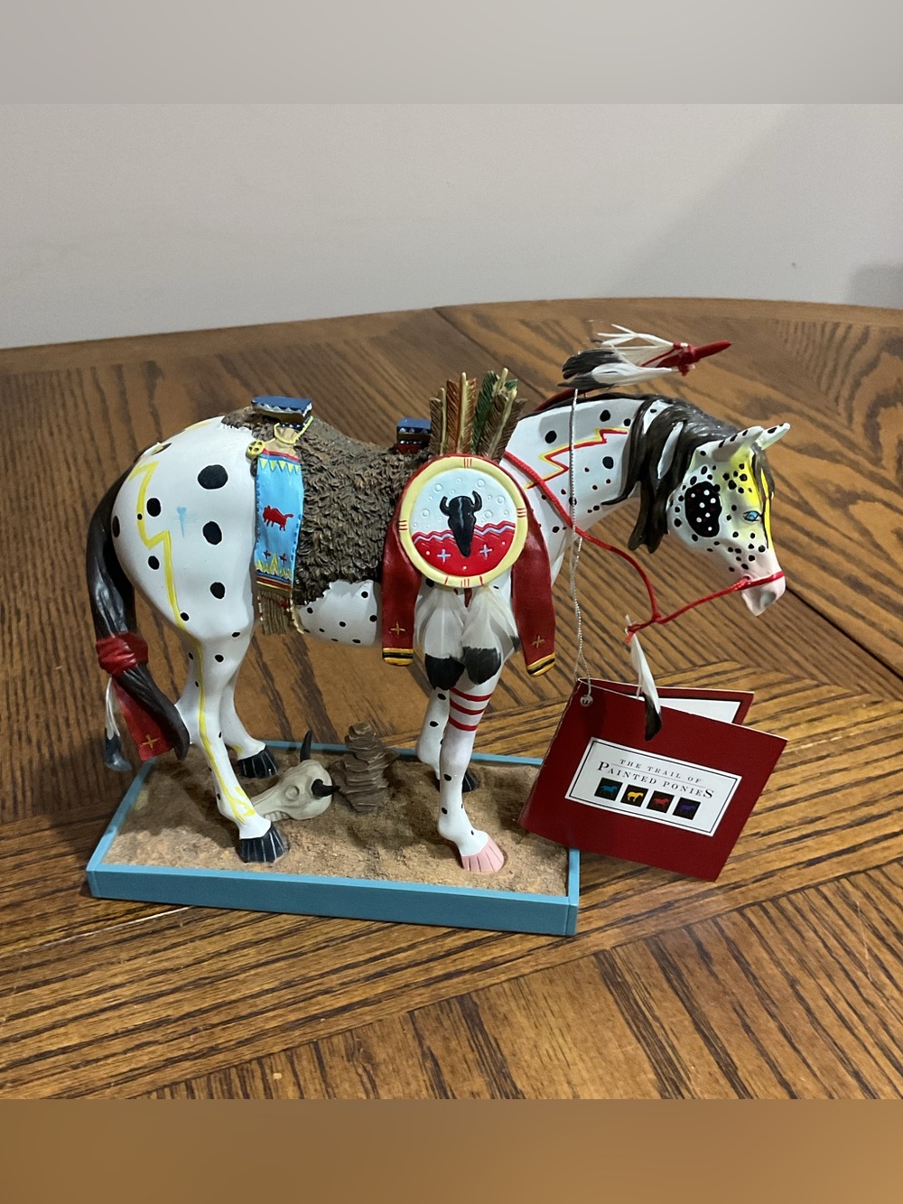 “War Pony” #1452 2003 Painted Ponies Native American Horse Figurine